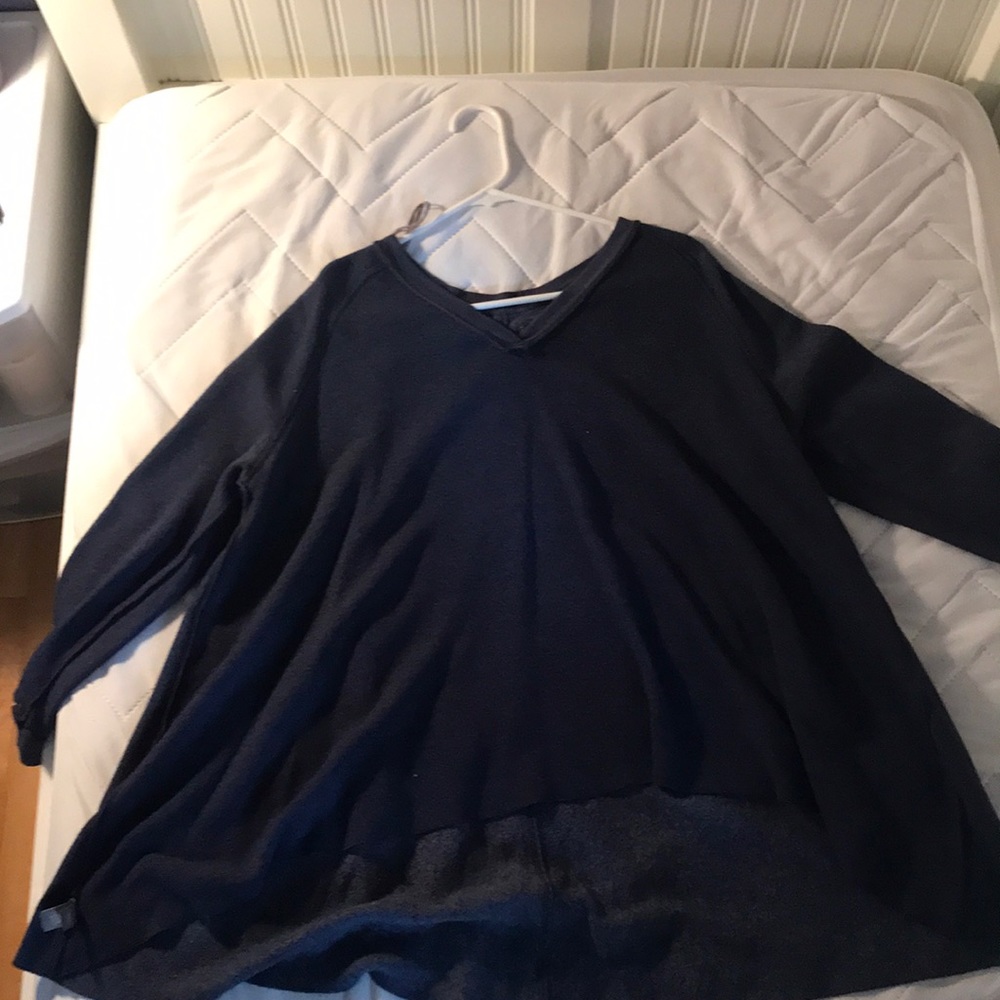 Fleece lined “Just Add Leggings” sweater